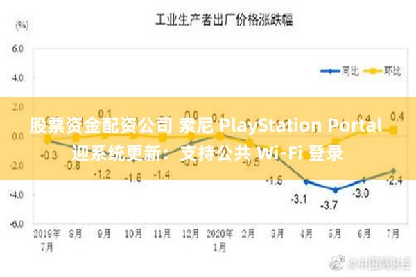 股票资金配资公司 索尼 PlayStation Portal 迎系统更新：支持公共 Wi-Fi 登录