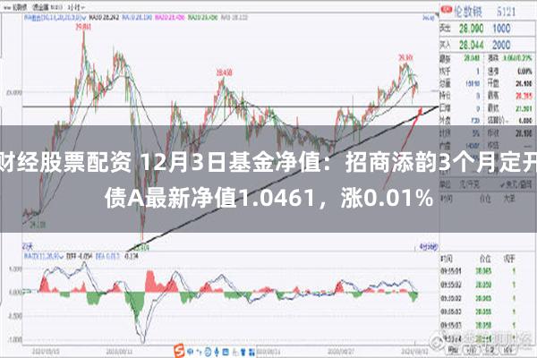 财经股票配资 12月3日基金净值：招商添韵3个月定开债A最新净值1.0461，涨0.01%