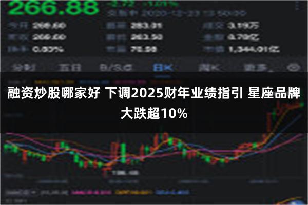 融资炒股哪家好 下调2025财年业绩指引 星座品牌大跌超10%