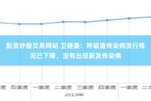 配资炒股交易网站 卫健委：呼吸道传染病流行情况已下降，没有出现新发传染病